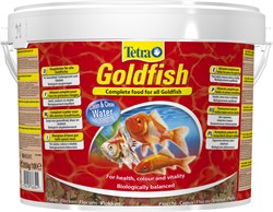 Tetra Goldfish Food 10л (ведро) - корм для золотых рыбок (хлопья) - фото 22197