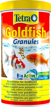 Tetra Goldfish Granules гранулы 1л - корм для золотых рыбок - фото 22224