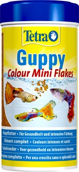 Tetra Guppy Colour 250 мл - корм для улучшения окраски у гуппи Tet-197190 - фото 22262