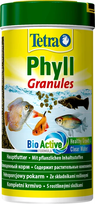 Tetra Phyll granules 250 мл - корм для растительноядных рыб (гранулы) Tet-139893