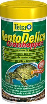 Tetra ReptoDelica grasshopers 250 мл - натуральное лакомство для водных черепах (кузнечики) - фото 22683