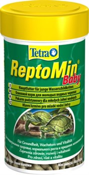 Tetra ReptoMin Baby 100 мл - корм для молоди водных черепах - фото 22692