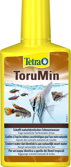 Tetra ToruMin 250 мл - препарат из торфяной вытяжки для аквариумов с рыбой, предпочитающей "чёрную воду" 745209
