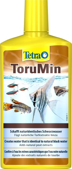 Tetra ToruMin 500 мл - препарат из торфяной вытяжки для аквариумов с рыбой, предпочитающей "чёрную воду" Tet-736306