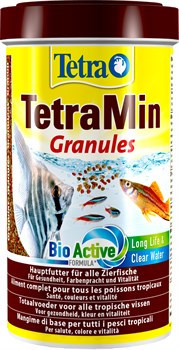 TetraMin Granulat гранулы 500 мл - универсальный корм для тропических рыб - фото 22999