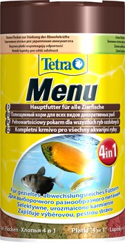 TetraMin Menu 100 мл - универсальный корм для рыб - фото 23020