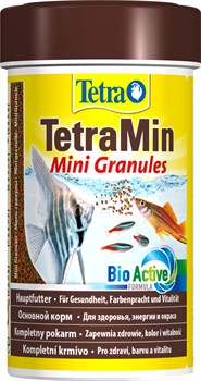 TetraMin MiniGranules 100 мл - универсальный корм для рыб - фото 23036