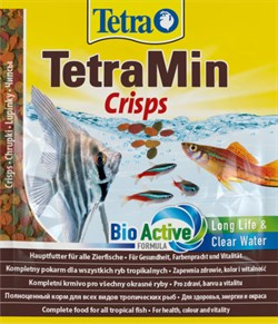 TetraMin Pro Crisps 12 г (пакетик) - универсальный корм для рыб - фото 23047