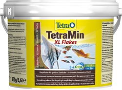 TetraMin XL 3,6 л (крупные хлопья) ведро - универсальный корм для рыб - фото 23068