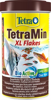 TetraMin XL 500 мл (крупные хлопья) - универсальный корм для рыб - фото 23071