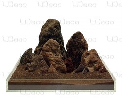 UDeco Brown Lava MIX SET 5 - Набор натуральных камней 'Лава коричневая' 5 кг - фото 23232