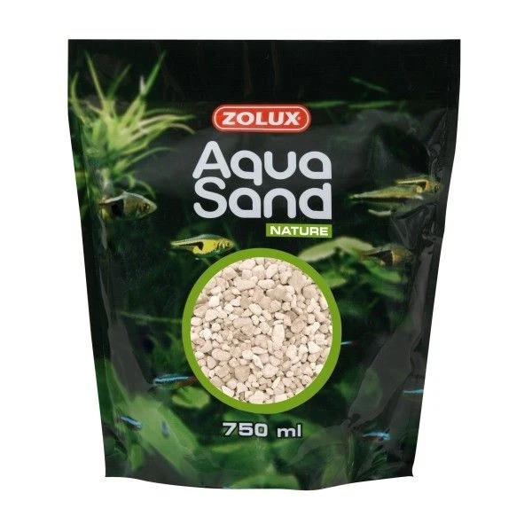 Zolux Aquasand Quartz Blanc 750 мл - Грунт для аквариума (песок беленный) 346038