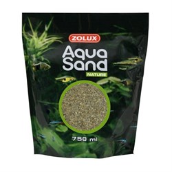 Zolux Aquasand Quartz Moyen 750 мл (1,1 кг), 3 мм - Грунт для аквариума (песок средний) - фото 23442