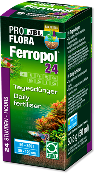 JBL Ferropol 24 10 мл - ежедневное удобрение для растений - фото 23699