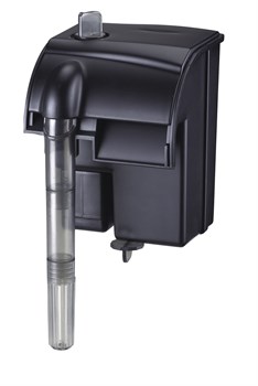 Atman HF-0100 - рюкзачный фильтр для аквариумов до 20 л, 190 л/ч, 3W (черный корпус) - фото 23962