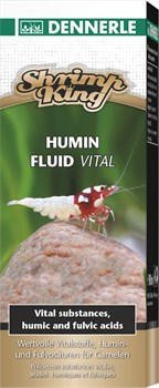 Dennerle Shrimp King Humin Fluid Vital  - добавка гуминовых кислот для аквариумов с пресноводными креветками, 100мл - фото 24003