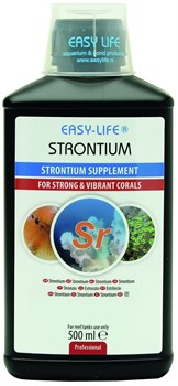 EASY LIFE Strontium 500 мл - концентрированный продукт для компенсации дефицита стронция в воде - фото 24272