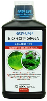 EASY LIFE Bio Exit GREEN 500 мл - средство для восстановления биологического баланса воды в аквариуме - фото 24285