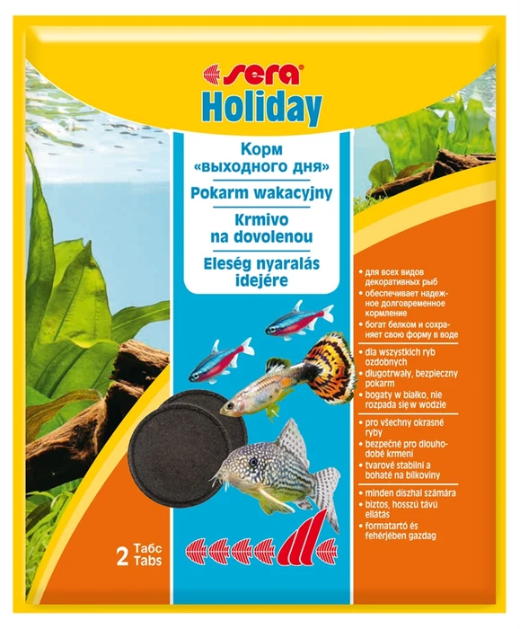 sera Holiday 2 таблетки - корм на время отъезда S0993