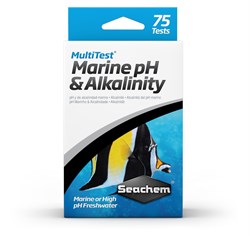 Seachem MultiTest: Marine pH & Alkalinity - тест на pH и щелочность для морской воды - фото 24567
