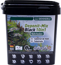 Dennerle Deponitmix Professional Black 10in1, 2,4кг - питательный субстрат - фото 24706