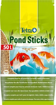Tetra Pond Sticks 50 л - Корм для прудовых рыб в палочках - фото 24840