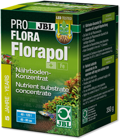 JBL Florapol (350 г) - концентрат питательных элементов - для аквариумов от 50 до 80 литров - фото 24841