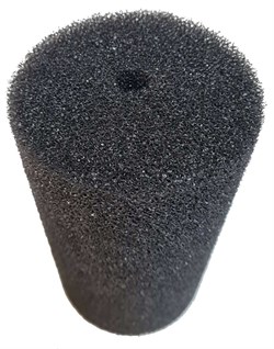 Roof Foam Губка фильтрующая 200х110(D) мм PPI 30 черная RF-200.110D.30b - фото 24857