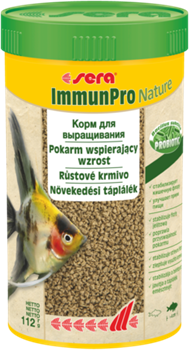 sera Immun Pro Nature 250 мл - основной корм для выращивания рыбы и укрепления иммунитета (гранулы) - фото 24985
