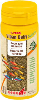 sera Vipan baby Nature 50 мл - корм для мальков - фото 24998
