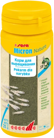 sera Micron Nature 50 мл - корм для мальков S0720