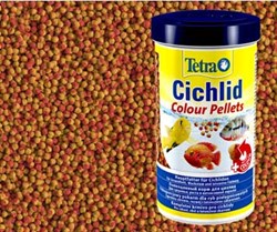 Tetra Cichlid Colour 360г (соответствует объёму 1 л) на развес - корм для улучшения окраски цихлид - фото 25028