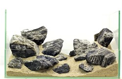GLOXY "Зебра" набор камней разных размеров (упаковка-20 кг) - фото 25332