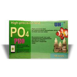 UHE PO4 test PRO - тест для определения концентрации фосфатов (PO) в воде в комплекте с калибрующим раствором - фото 25420