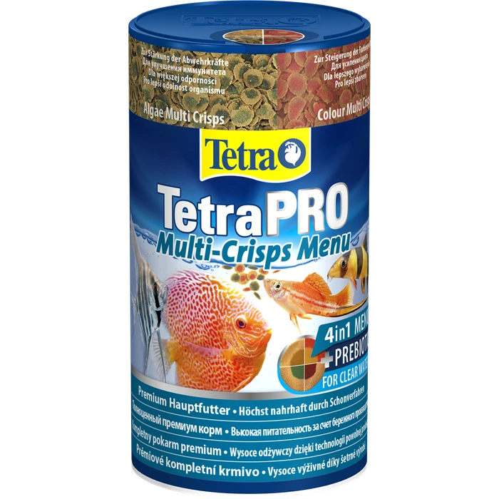 Tetra PRO Menu 250 мл - корм меню из 4-х видов чипсов 197077