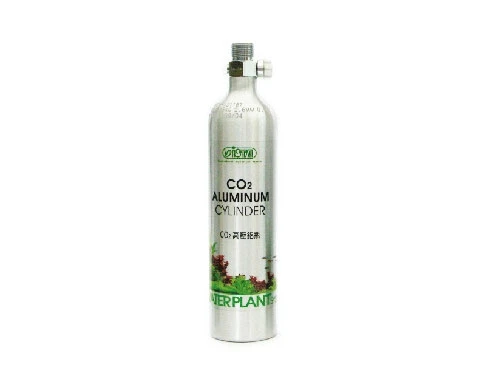 ISTA Алюминиевый баллон CO2 с вертикальным выходом под редуктор, 0,5л I-592