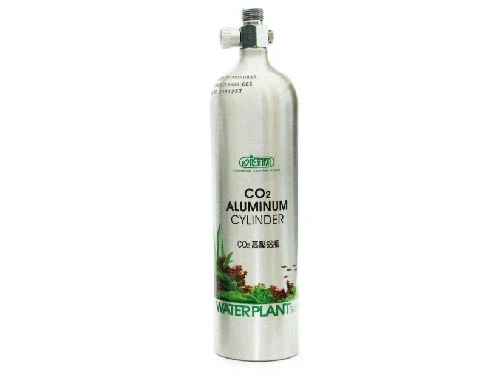 ISTA Алюминиевый баллон CO2 с вертикальным выходом под редуктор, 3л I-604