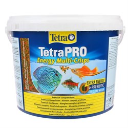 Tetra PRO Energy Multi Crisps 10 л (ведро) - универсальный корм для рыб - фото 26083