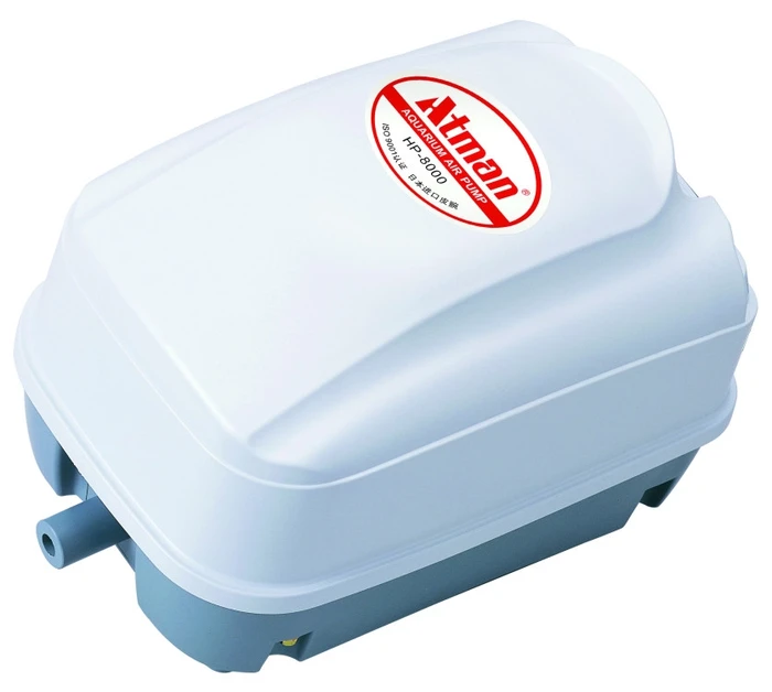 Atman HP-8000, мембранный компрессор, 42W, 75л/мин, 0,032МПа, 20 выходов ATM-HP-8000