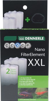 Dennerle картриджи для внутренних фильтров Nano corner filter XXL, 2 шт Den-5662 - фото 26161