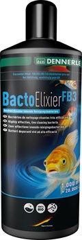 Dennerle BactoElixier FB3 1л - биопрепарат для "запуска" садовых прудов и прудовых фильтров, на 20000 литров - фото 26177
