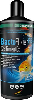 Dennerle BactoElixier SedimentEx FB4 1 л - биопрепарат для удаления ила и очистки воды в садовых прудах, на 20000 литров - фото 26179