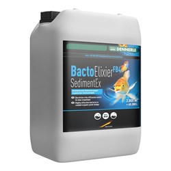 Dennerle BactoElixier SedimentEx FB4 3л - биопрепарат для удаления ила и очистки воды в садовых прудах, на 60000 литров - фото 26180