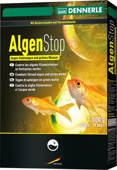 Dennerle AlgenStop 1 кг - наполнитель для фильтра для профилактики и борьбы с  водорослями в садовом пруду, на 10000 литров - фото 26181