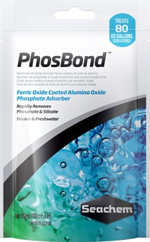 Seachem PhosBond 100 мл - наполнитель для удаления фосфатов и силикатов (оксид железа и аллюминия), на 330-660л - фото 26257