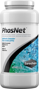 Seachem PhosNet 250 г - наполнитель для удаления фосфатов и силикатов (оксид железа) на 1000-2000л - фото 26263