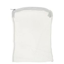 Мешок для фильтра Naribo на молнии, мелкая сетка, белый 15х20см - фото 26284