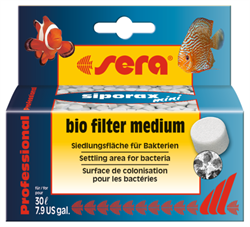 sera siporax mini 35г - маленькая порция био-наполнителя для внутренних фильтров - фото 26300