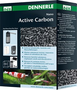 Dennerle Nano ActiveCarbon - активированный фильтр для миниатюрных фильтров, 300мл - фото 26562