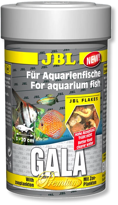 JBL Gala 100 мл. (14 г.) - Новый основной корм класса премиум в форме хлопьев для профессионалов 282.4043000